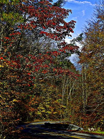 Smokey Mountain Road by Louis La Croix